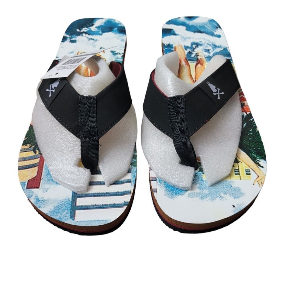 Nick Graham Jason Beach Men's Size 11 Flip Flops Sandals Father Day Gift Deal